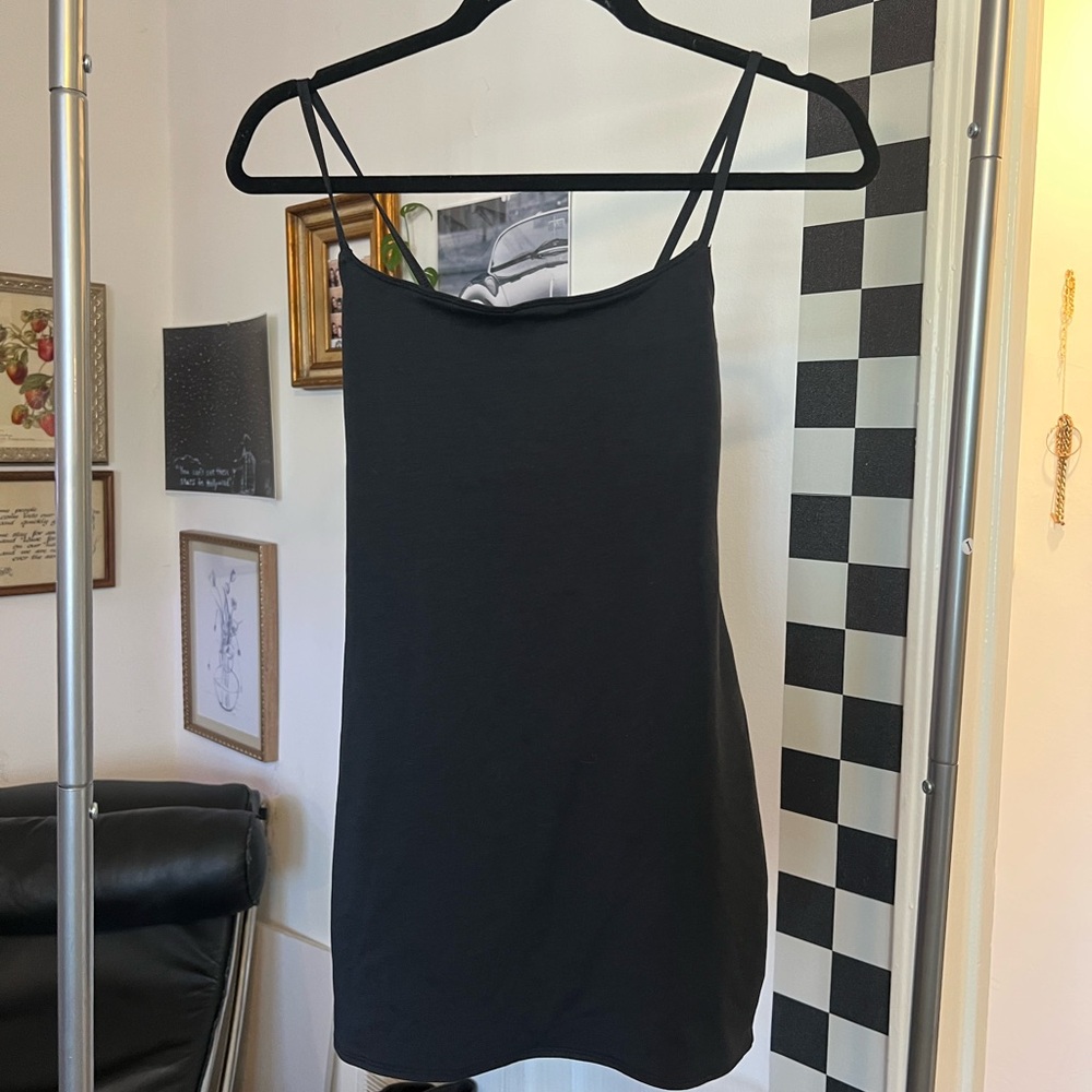 Abercrombie & Fitch Black Tank Dress